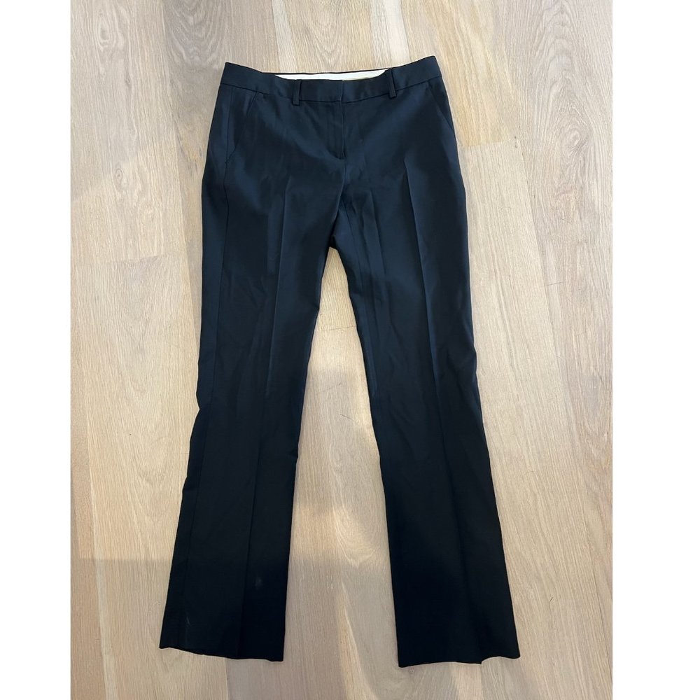 Theory Wool Work Pant Low Rise Size 4 - image 2